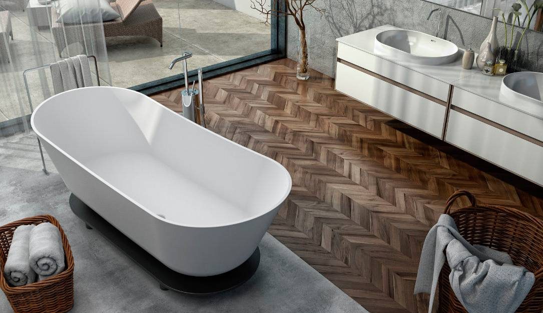 Shop - Свободностояща вана Atys DUO-FS - AVE Ceramica