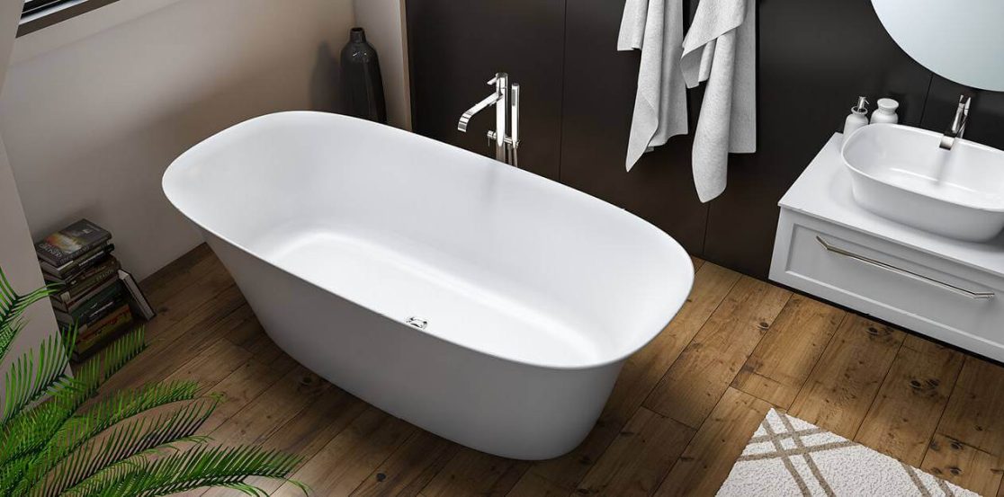 Свободностояща вана Blanche-FS - AVE Ceramica