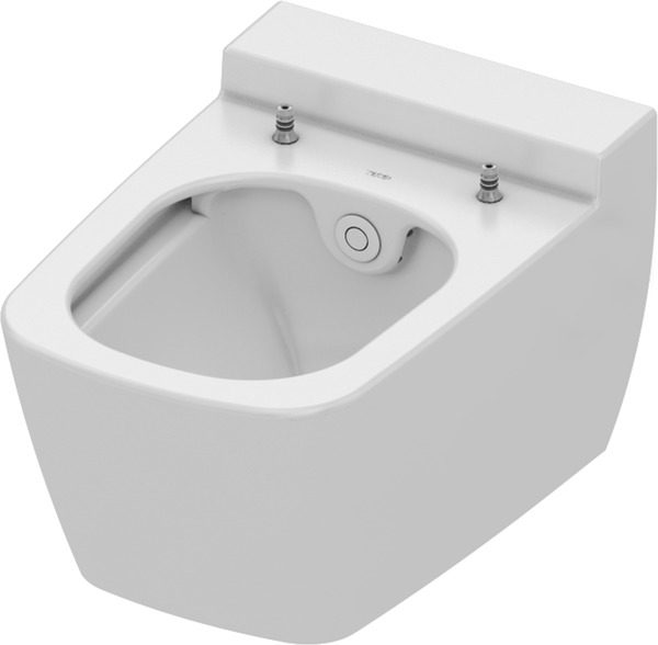 TECEone тоалетна с функция биде САМО СТУДЕНА ВОДА с капак с плавно затваряне - AVE Ceramica