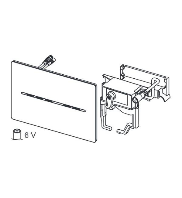 TECEsolid електронен сенсор, 6 V батерия - Shop -  AVE Ceramica