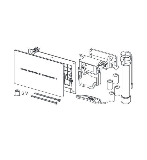TECEsolid електронен сенсор, 6 V батерия - Shop -  AVE Ceramica