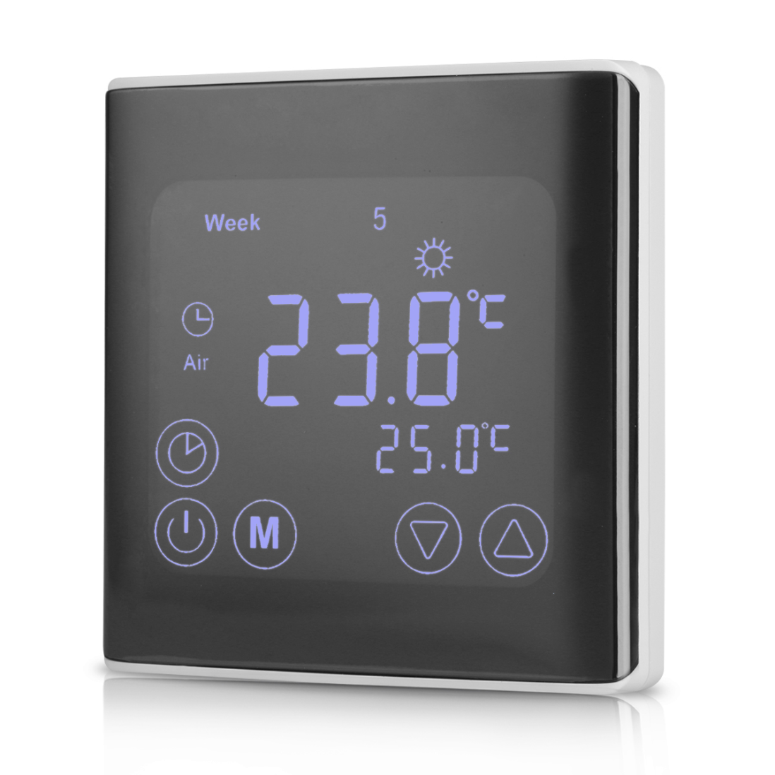 Подово отопление - Терморегулатор Model 4 touch/black - AVE Ceramica