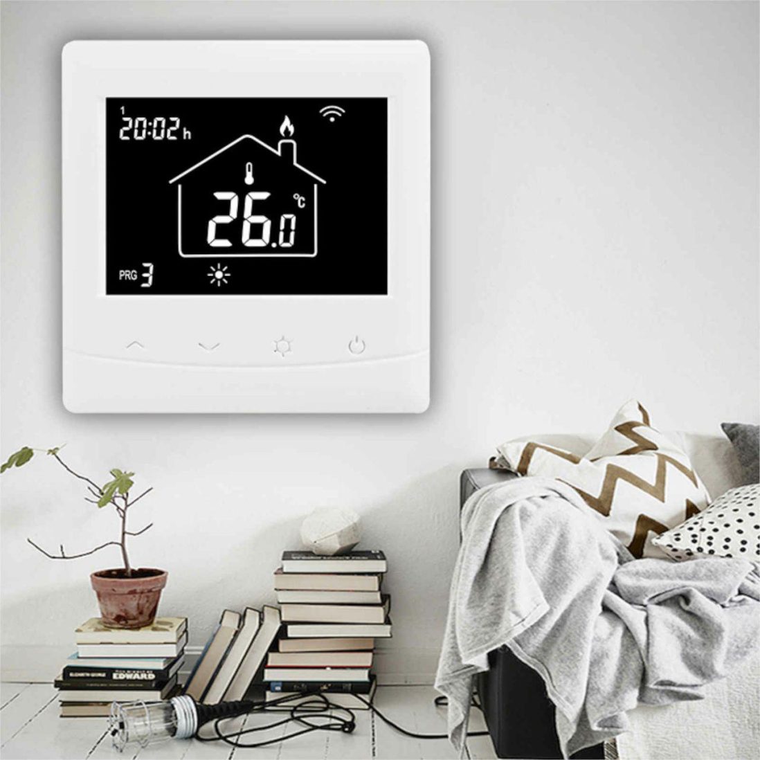 Терморегулатор OPTIMA Wi-Fi - Подово отопление -  AVE Ceramica
