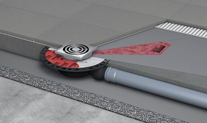 Подов сифон с фланец със странично оттичане с решетка - Точкови сифони -  AVE Ceramica