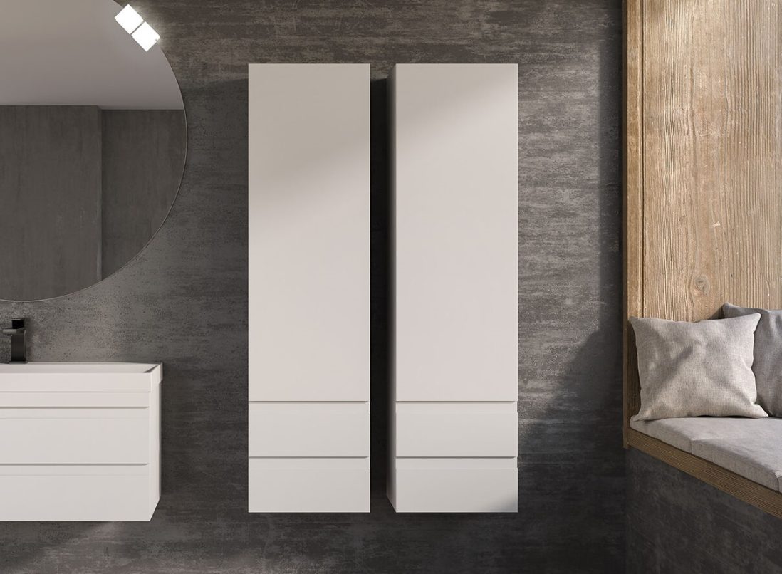 Shop - Вертикален шкаф за баня Naomi N 1501 - AVE Ceramica