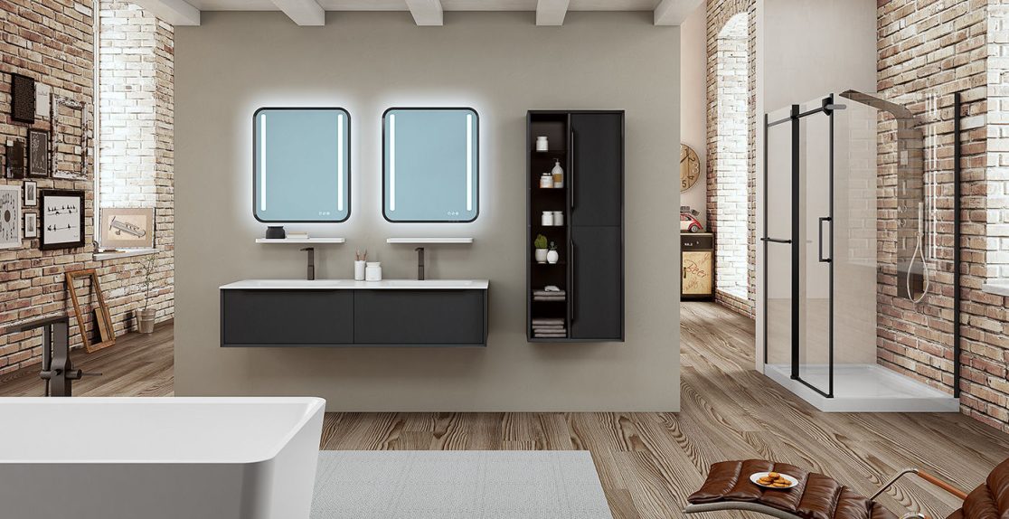 Вертикален шкаф Ramona R1432/640 - AVE Ceramica