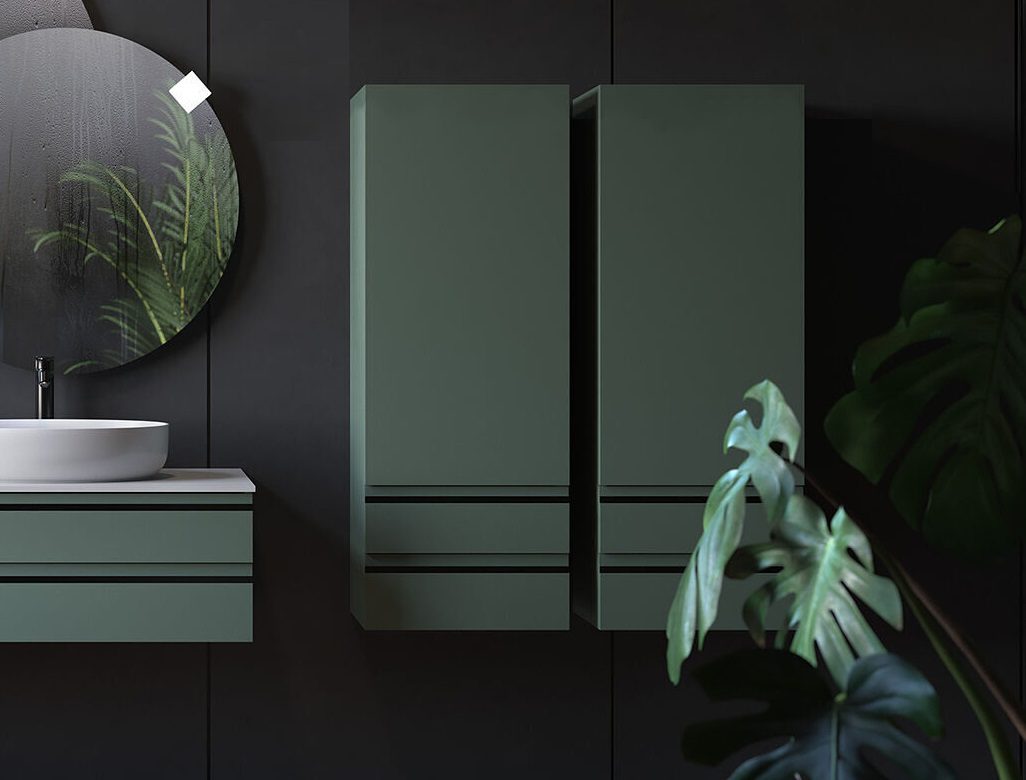 Вертикален шкаф Aleхis A 1011 GN - AVE Ceramica